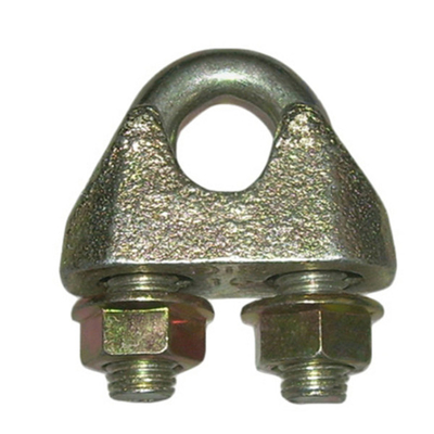 DIN1142 van het de Klemmetaal van de draadkabel van de DraadKabelklemmen Geplateerd het Koolstofstaalzink