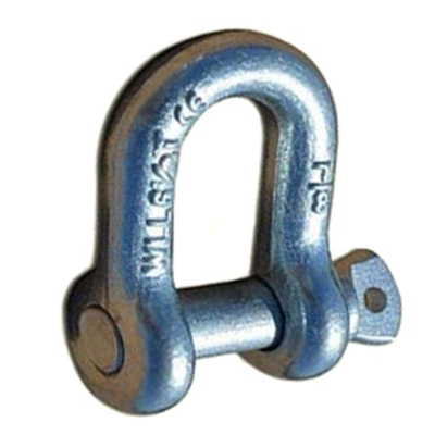 Gegalvaniseerde Gestampte de Legeringsschroef Pin Shackles 1/4 van Ankercrosby“ - 2 '