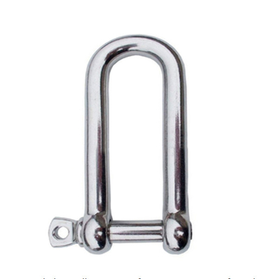 4mm tot 22mm Lange Dee Shackle Stainless Steel D Sluiting ISO
