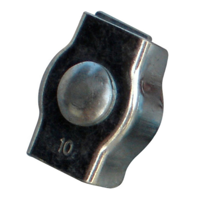 De simplexklem van de Draadkabel 0,005 - 0,073 Kg/Pc-Klemmen Gegalvaniseerd Koolstofstaal van de Draadkabel