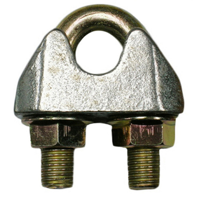 DIN1142 van het de Klemmetaal van de draadkabel van de DraadKabelklemmen Geplateerd het Koolstofstaalzink