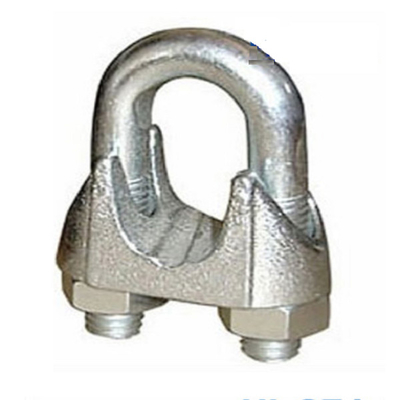 1 Type B van 8 de Kabelklemmen van de Duim Buigzaam die Draad voor Optuigenhardware wordt gegalvaniseerd