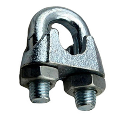 1 Type B van 8 de Kabelklemmen van de Duim Buigzaam die Draad voor Optuigenhardware wordt gegalvaniseerd
