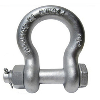 Gestampte 55T-het Type van Schroefpin anchor shackle galvanized bolt Boogsluiting