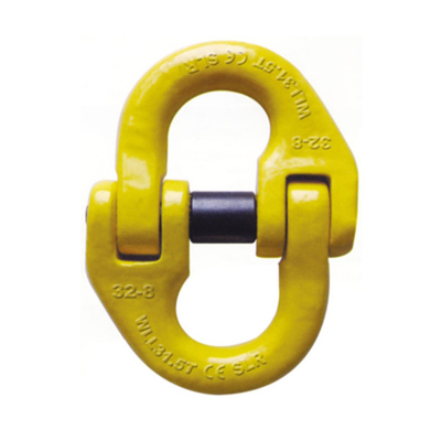 Van het de Legeringsstaal van machtsplastified Verbinding van Marine Rigging Hardware Chain Connecting 7.4mm - 40mm