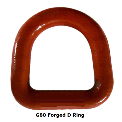 2.5T - 8T G80 Gesmede D Ring Color Painted Alloy Steel voor het Opheffen van Toebehoren
