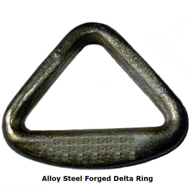 14mm - 16mm Gesmeed D-vormige ring Gesmeed Deltaring galvanized alloy steel