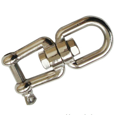 Het Optuigenhardware van de roestvrij staalkabel 6mm tot 19mm Europese Type Kaak en Oogwartel