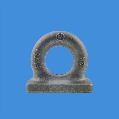 2T Plaat van het de Basis Op zwaar werk berekende Oog van Marine Rigging Hardware Self Colored de Rechthoekige