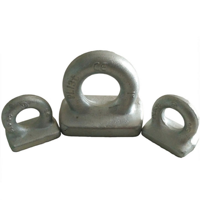 2T Plaat van het de Basis Op zwaar werk berekende Oog van Marine Rigging Hardware Self Colored de Rechthoekige