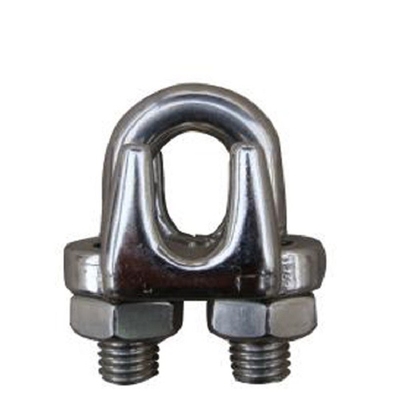 Opgepoetste het Type van de Klemv.s. van de Draadkabel Roestvrij staalKabelklemmen 3mm tot 76mm