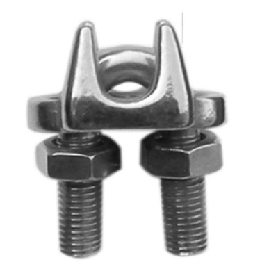 Opgepoetste het Type van de Klemv.s. van de Draadkabel Roestvrij staalKabelklemmen 3mm tot 76mm